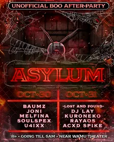 Asylum (Boo Unofficial Afterparty)