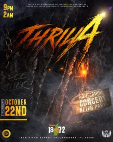 THRILLA | THE OFFICIAL HOMECOMING CONCERT AFTERPARTY