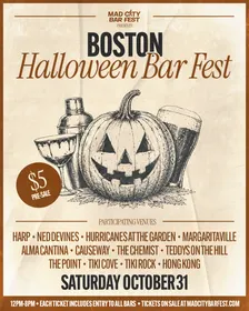 Boston Halloween Bar Fest