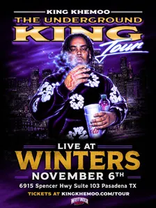 KING KHEMOO: THE UNDERGROUND KING TOUR