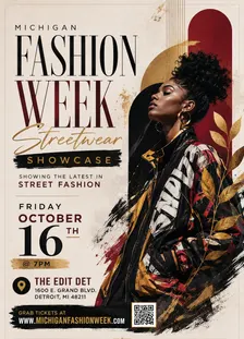 MICHIGAN FASHION WEEK - Streetwear Showcase