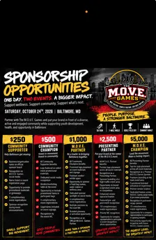 M.O.V.E Games Sponsorships