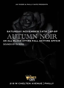 Autumn Noir All Black Affair (Copy)