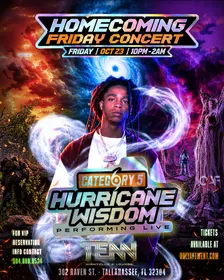 Six Stars FL: Category 5: Homecoming Concert Performance By Hurricane Wisdom