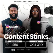 WHY YOUR CONTENT STINKS. The Masterclass