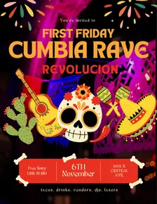 FIRST FRIDAY: CUMBIA RAVE