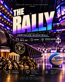 Sideline Social Club Presents: THE RALLY | Unrivaled Houston 🏀💫