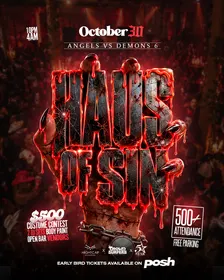 HAUS OF SIN | HALLOWEEN BODY PAINT & COSTUME PARTY