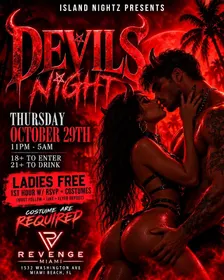 Devils Night @ Revenge Miami (18+)