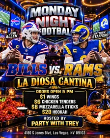 MONDAY NIGHT FOOTBALL AND PARTY AFTER LIVE DJ