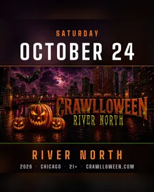 3RD ANNUAL CRAWLLOWEEN: River North Halloween Bar Crawl