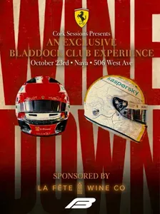 WINE DOWN: THE BLADDOCK CLUB F1 EXPERIENCE 🏎️🍷 Cork Sessions x Bladdock Club