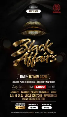 Black Affairs 1st Edition