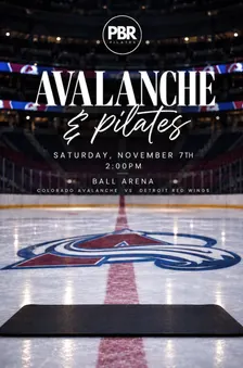 Avalanche x Pilates: Pilates By Riley (2:00pm)