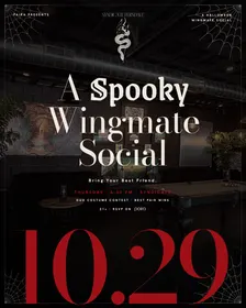 A Spooky Wingmate Social