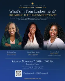 STRENGTH FOR THE JOURNEY 2026 - What’s in Your Endowment?