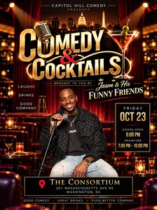 COMEDY & COCKTAILS: FREAKIN' FUNNY FRIDAYS