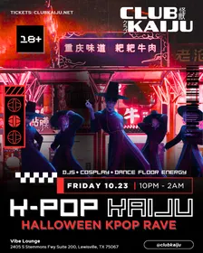 K-pop Kaiju (Halloween Kpop Rave) 10.23