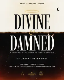 Divine & Damned: A Halloween Eve Affair at Sorry Gorgeous