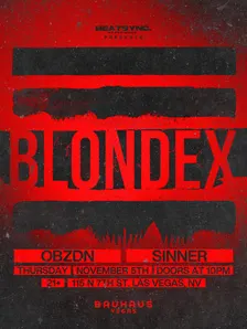 BEATSYNC PRESENTS: BLONDEX