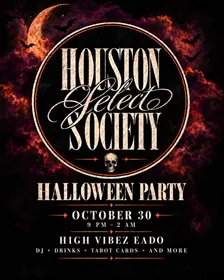 Inaugural HSS Halloween Costume Party