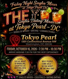 Friday Night Singles Mixer at Tokyo Pearl DC