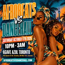 AFROBEATS vs DANCEHALL - LATE NIGHT PARTY IN TORONTO