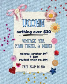 GNO @ UCONN 10/19 nothing over $30