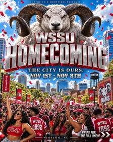 The Official WSSU Homecoming Lineup