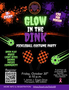 Glow In The Dink: Pickleball Costume Party