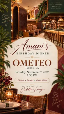 The Birthday Edit: Amani After Dark