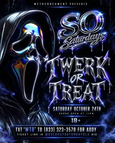 @SOLDOUTSATURDAYSLA PRESENTS: TWERK OR TREAT