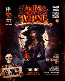 Rum & Whine: Halloween Costume Party