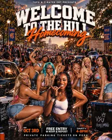 WELCOME TO THE HILL DARTY🧡💙