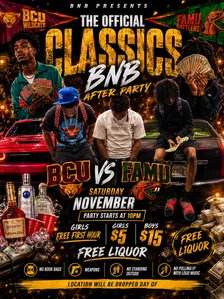 BCU VS FAMU CLASSIC 26 AFTER PARTY
