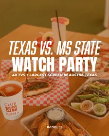 TEXAS VS. MS STATE WATCH PARTY 🎉🏈🧡🤘