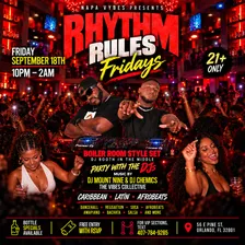 RHYTHM RULES FRIDAYS | DEMBOW, AFROBEATS, SOCA, REGGAETON, & MORE