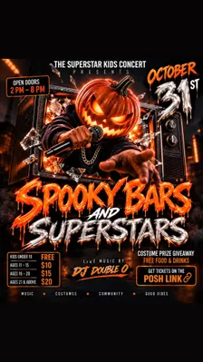 SPOOKY BARS AND SUPER STARS
