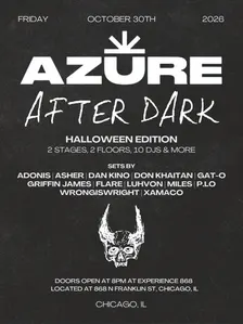 Azure Presents: Azure After Dark Halloween Edition 10/30