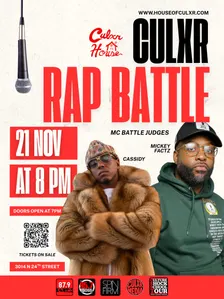 CULXR HOUSE: Battle Rap Tournament — Judged by Cassidy & Mickey Factz