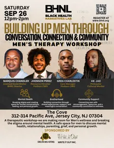MEN’S THERAPY WORKSHOP A Space for Men to Talk. Connect. Heal.