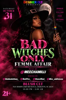 FEMME AFFAIR: BAD WITCHES ONLY 🏳️🌈