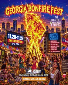 Six Stars ATL: Georgia Bonfire 2 Day Fest Black Friday/Thanksgiving Weekend