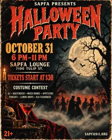 Sapfa Halloweeen party