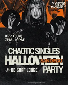 Chaotic Singles HALLOWEEN Party (San Diego)