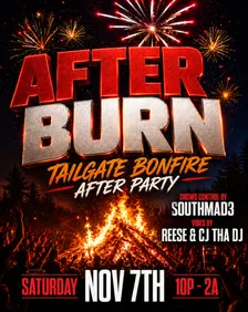 AFTER BURN: Tailgate Bonfire After Party