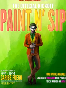 The Official Kick Off: Paint N’ Sip