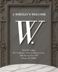 A WHITLEY'S Welcome