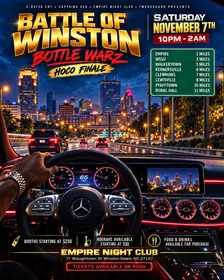 BATTLE OF WINSTON BOTTLE WARZ: HOCO FINALE