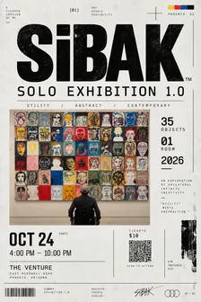 SiBAK SOLO EXHIBITION 1.0